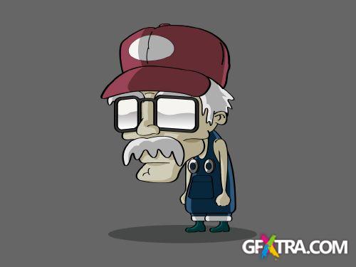 Monster Cartoons 25xEPS