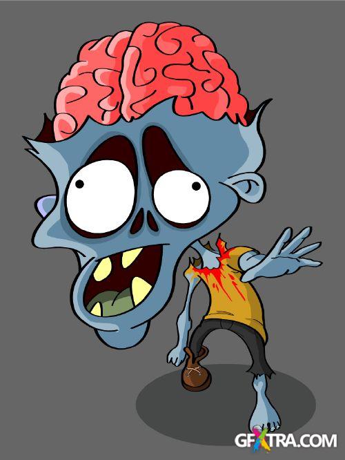 Monster Cartoons 25xEPS