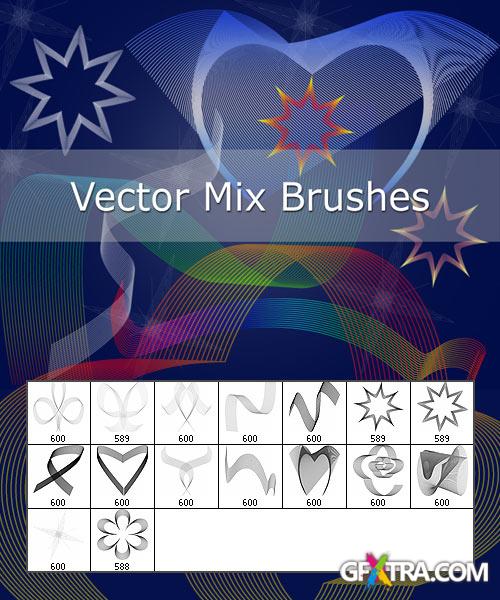 Brushes for Photoshop - Vector Mix