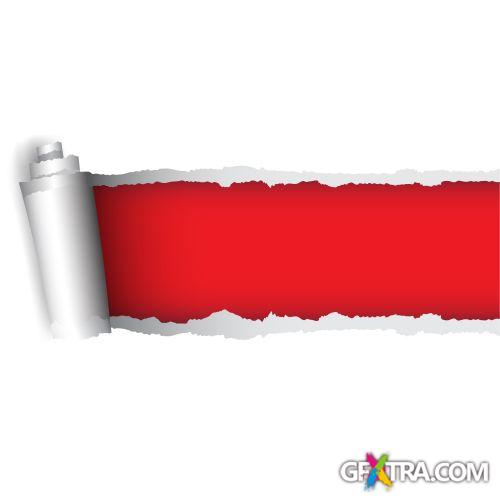 Ripped Papers 25xEPS