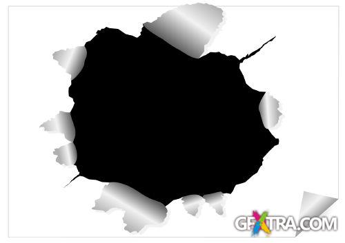 Ripped Papers 25xEPS