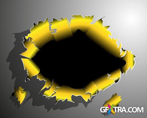 Ripped Papers 25xEPS