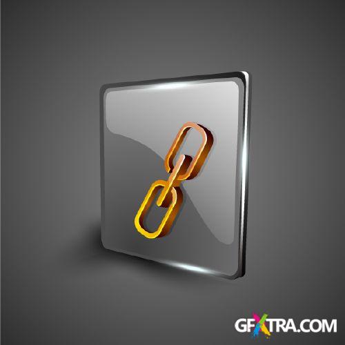 3d Multimedia Icons 25xEPS 3d Multimedia Icons 25xEPS