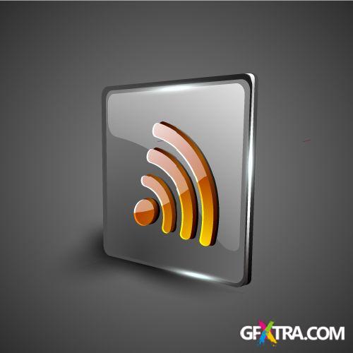 3d Multimedia Icons 25xEPS 3d Multimedia Icons 25xEPS