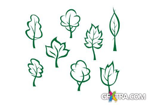 Nature Icons - Shutterstock 25xEPS