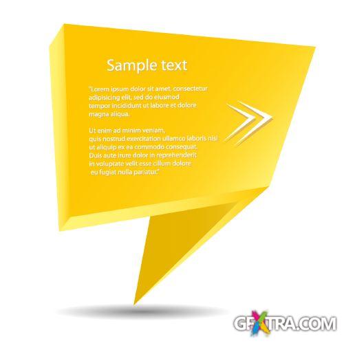 Vector 3D Speech Bubbles Collection 75xEPS Vector 3D Speech Bubbles Collection 75xEPS