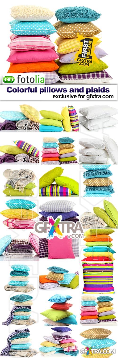 Colorful Pillows and Plaids - 24x PGs