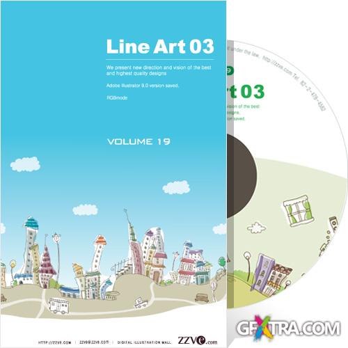 ZZVe 019 Line Art 03 ZZVe 019 Line Art 03