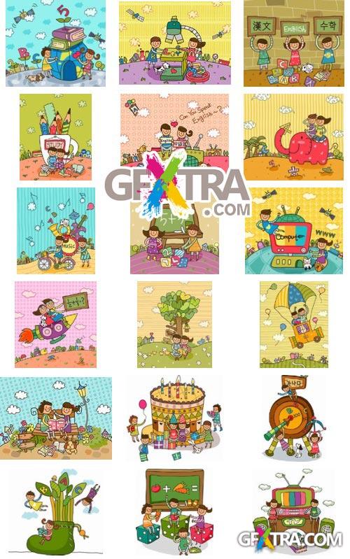 ZZVe 029 Kids & School