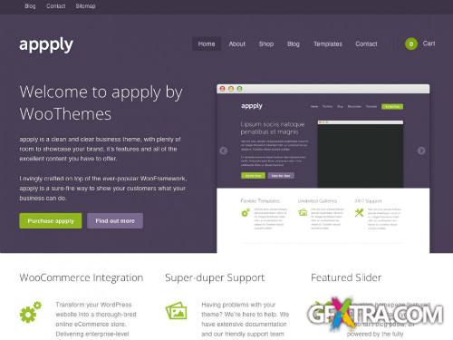 WooThemes - Appply Theme v1.0.1 for WordPress