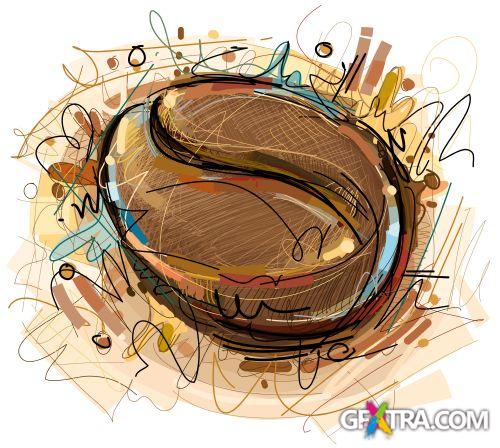 Vegetable and Fruit Full-Colored Illustrations 33xEPS Vegetable and Fruit Full-Colored Illustrations 33xEPS