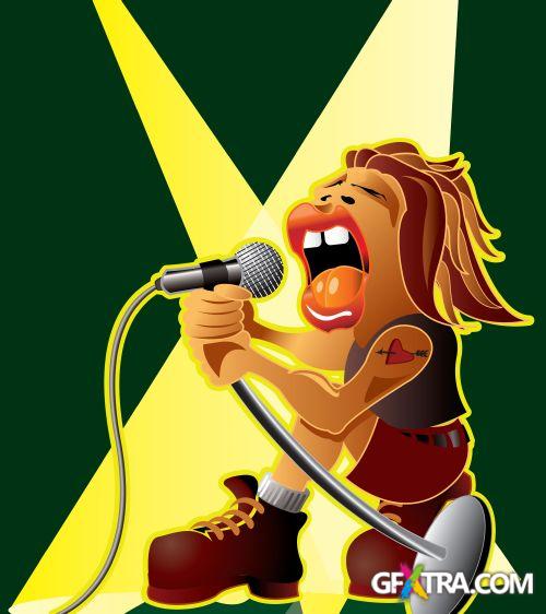 Various Special Toon Illustrations 55xEPS