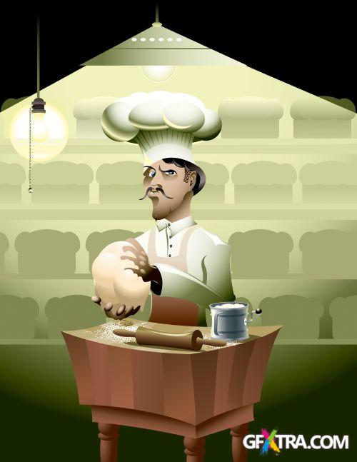 Various Special Toon Illustrations 55xEPS