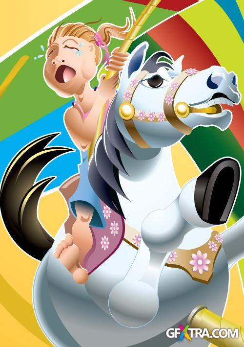 Various Special Toon Illustrations 55xEPS