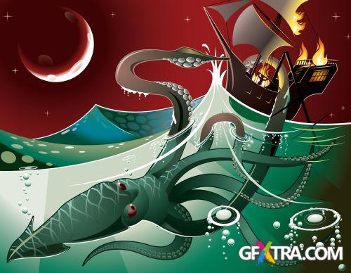 Various Special Toon Illustrations 55xEPS