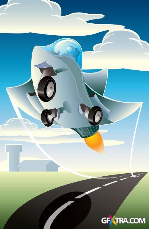 Various Special Toon Illustrations 55xEPS