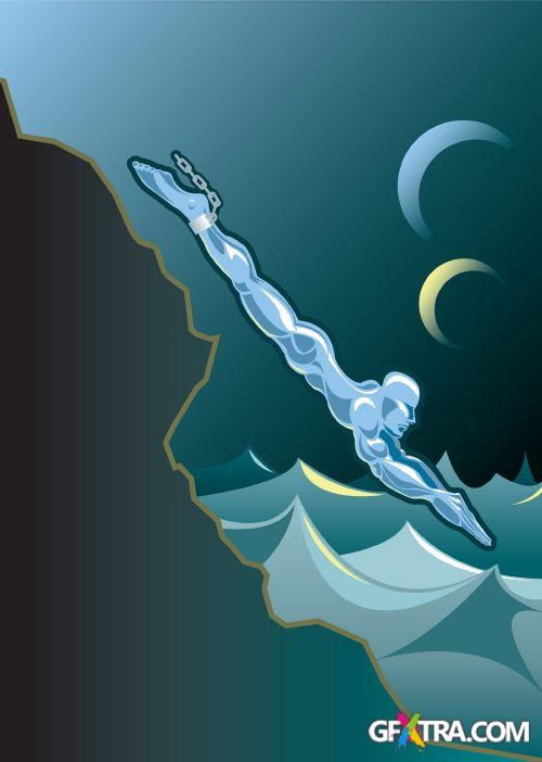 Various Special Toon Illustrations 55xEPS