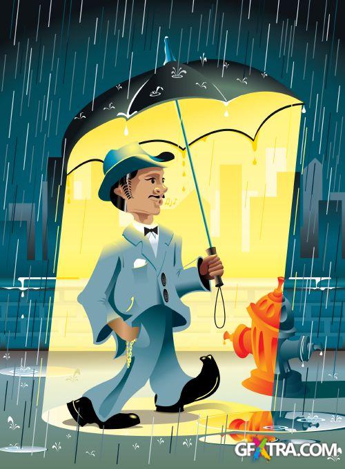 Various Special Toon Illustrations 55xEPS