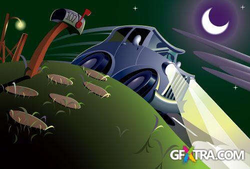 Various Special Toon Illustrations 55xEPS