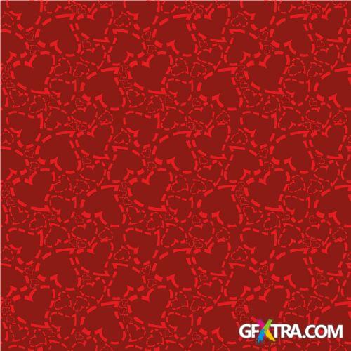 Pop Art Seamless Vector Textures 25xEPS