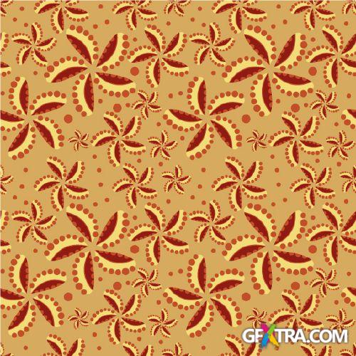 Pop Art Seamless Vector Textures 25xEPS