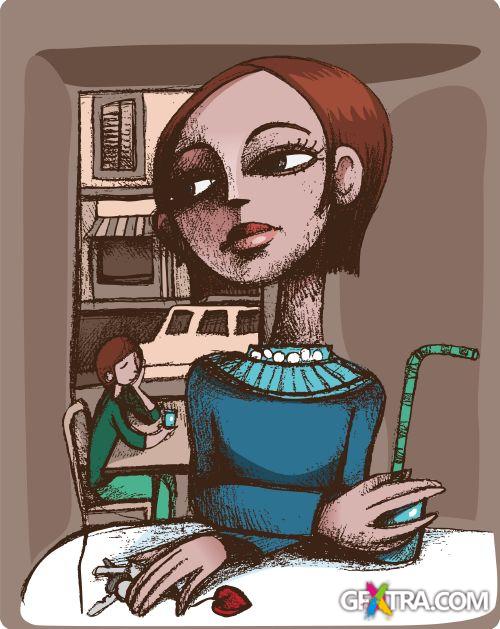 Special Illustrations 21xEPS+3xJPG