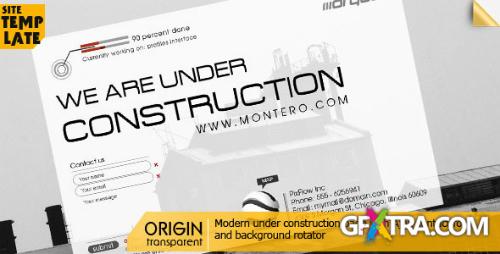 ThemeForest - Origin - Modern Under Construction