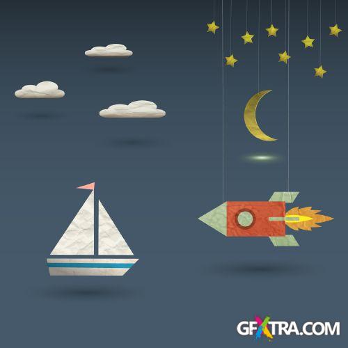 Paper Art 25xEPS Paper Art 25xEPS