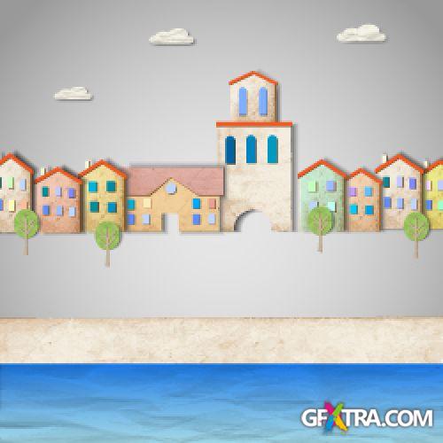 Paper Art 25xEPS Paper Art 25xEPS