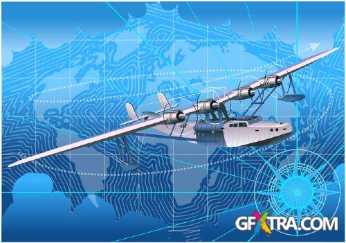 Amazing Airplanes Collection 90xEPS Amazing Airplanes Collection 90xEPS