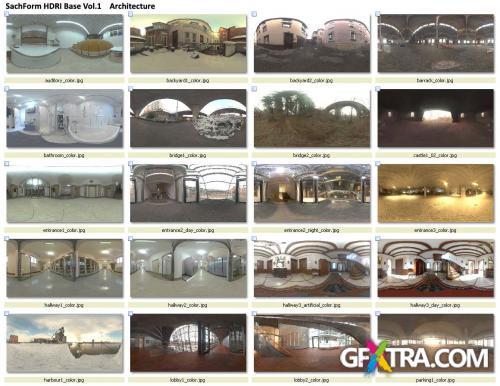 HDRIbase Vol.1 & Vol.2 Spherical Panoramas - SachForm Technology