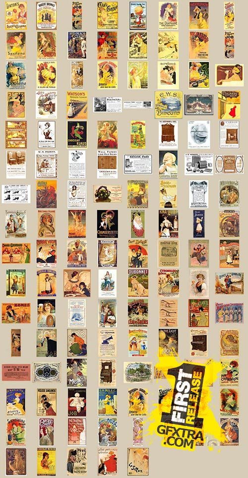 LunaGirl - Vintage Advertisements, Posters &amp; Trade Cards CD1