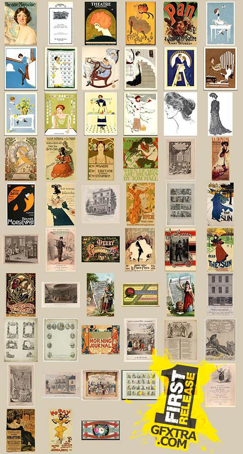 LunaGirl - Vintage Advertisements, Posters &amp; Trade Cards CD1