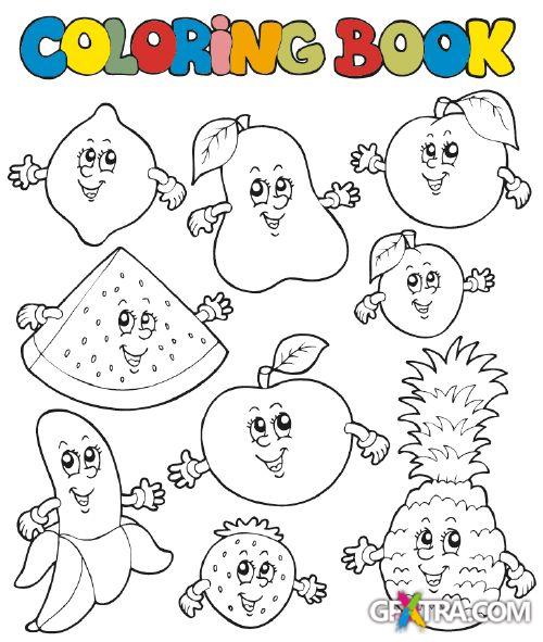 Coloring Book 50xEPS