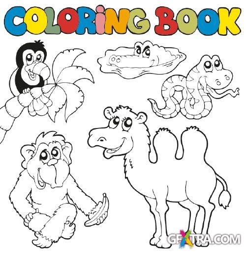 Coloring Book 50xEPS