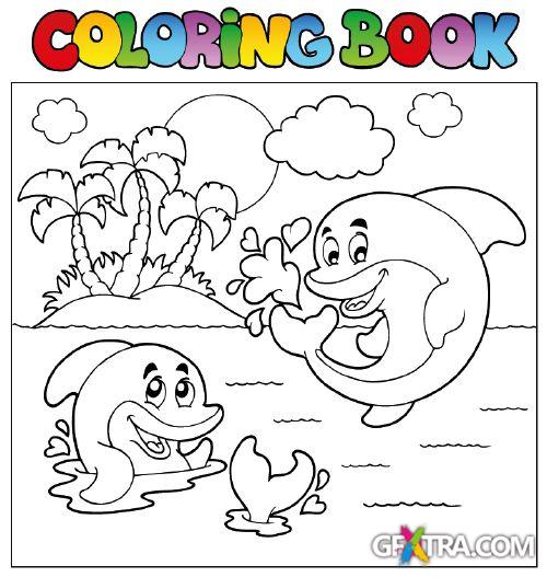 Coloring Book 50xEPS