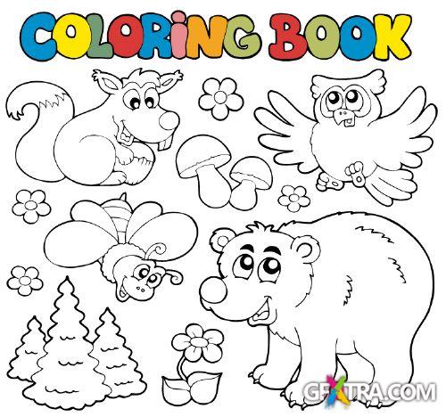 Coloring Book 50xEPS