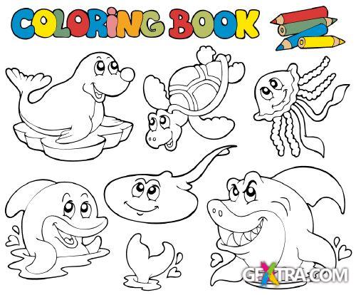 Coloring Book 50xEPS