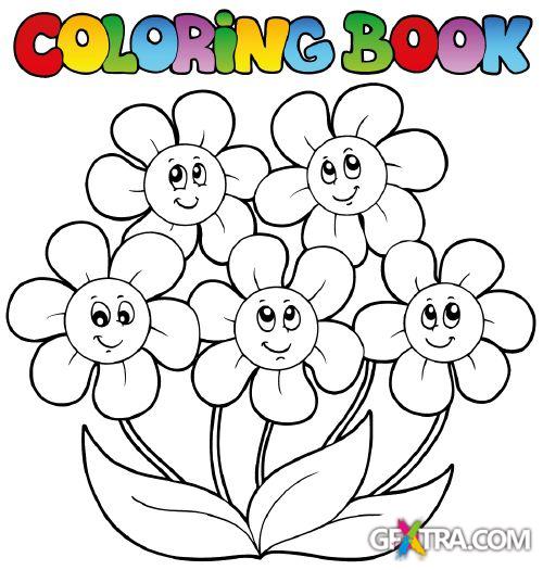 Coloring Book 50xEPS