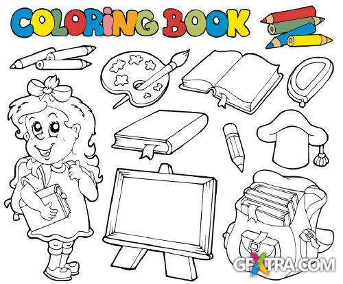 Coloring Book 50xEPS