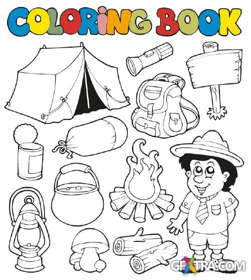 Coloring Book 50xEPS