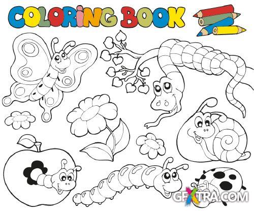 Coloring Book 50xEPS
