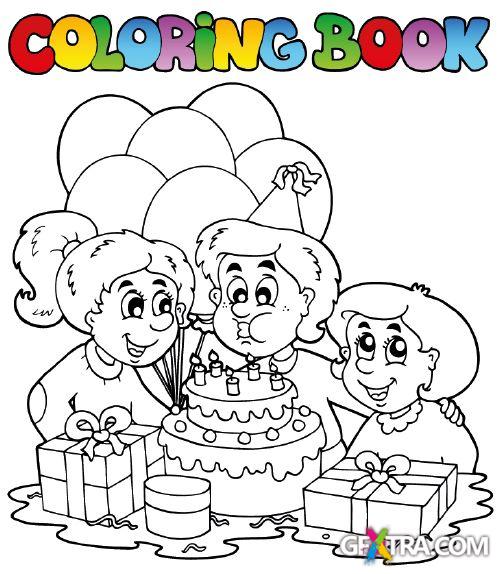 Coloring Book 50xEPS