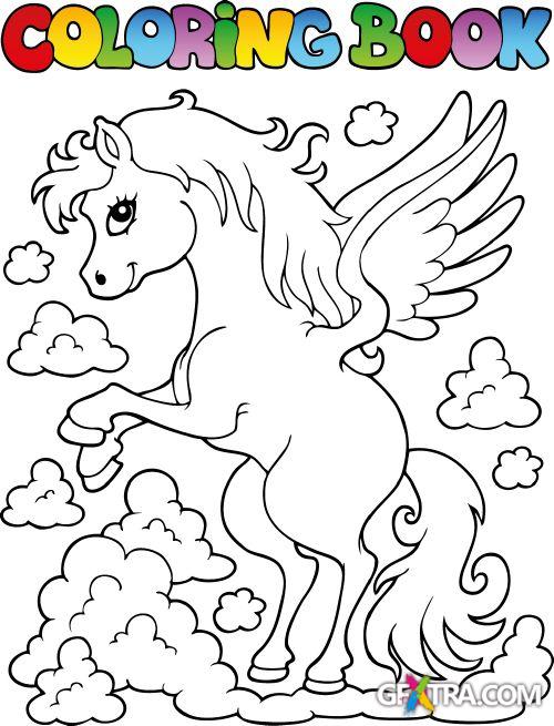 Coloring Book 50xEPS