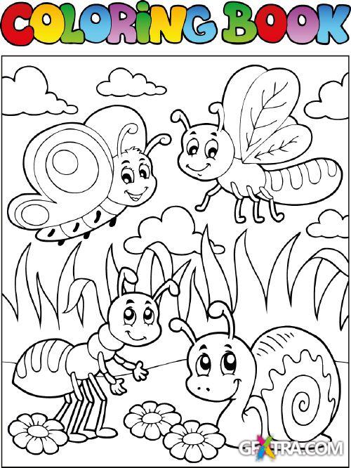 Coloring Book 50xEPS