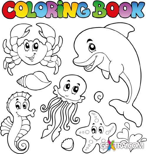 Coloring Book 50xEPS