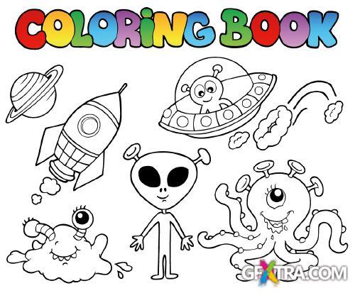 Coloring Book 50xEPS