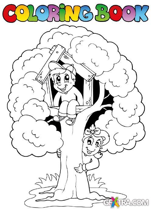 Coloring Book 50xEPS