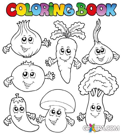 Coloring Book 50xEPS