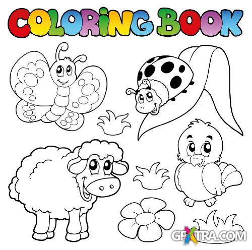 Coloring Book 50xEPS